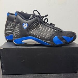 Jordan 14 Supreme Black and Blue